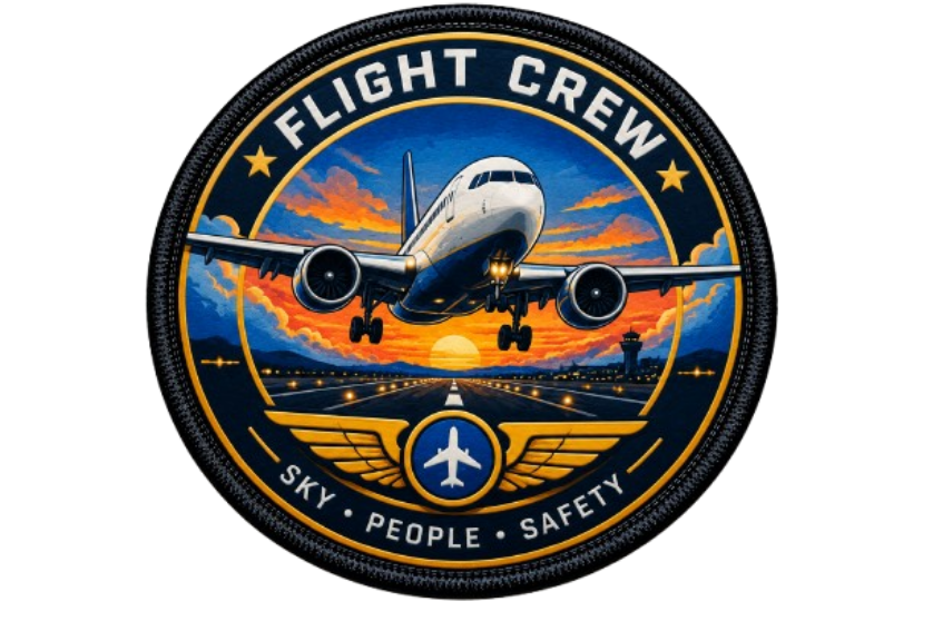 Aviation & Crew Sublimated Patches _