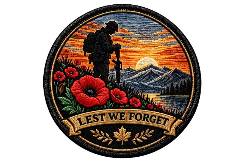 Community & Commemorative embroidered Patches _