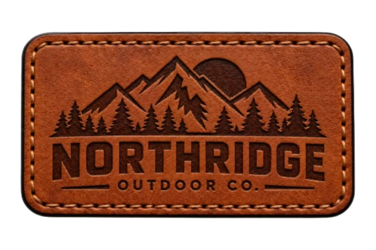 Debossed Leather Patches