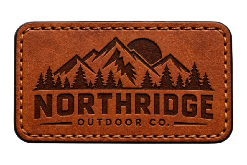 Debossed Leather Patches