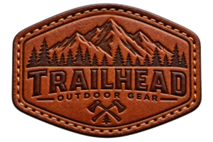 Embossed Leather Patches