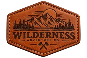 Engraved Leather Patches