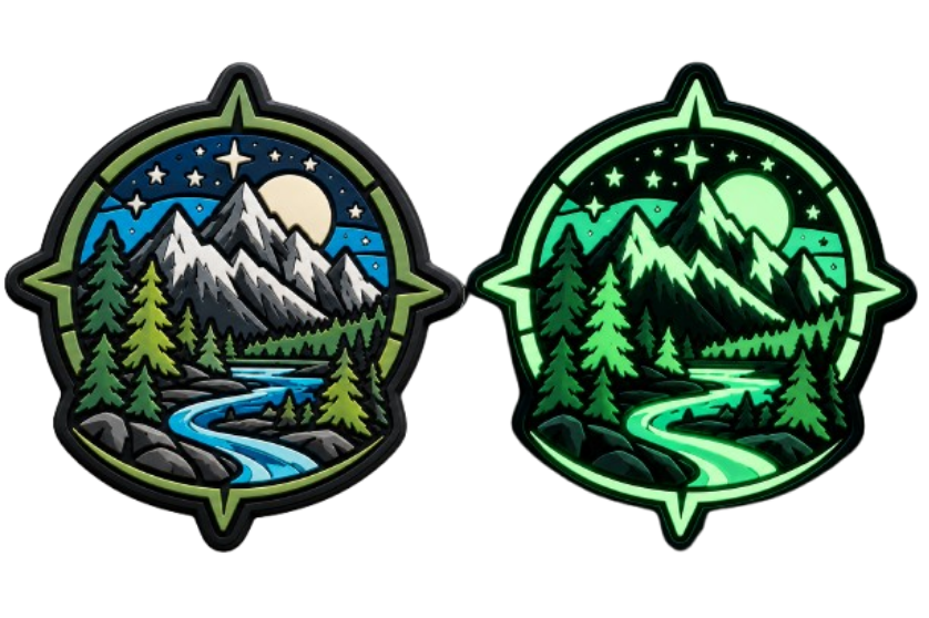 Glow-in-the-Dark PVC Patches