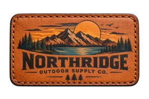 Printed Leather Patches