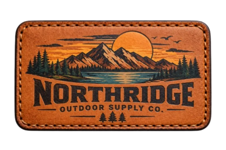Printed Leather Patches