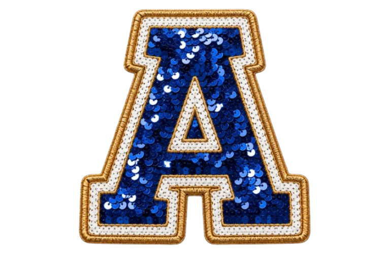Schools & Varsity Patches Sequin Patches