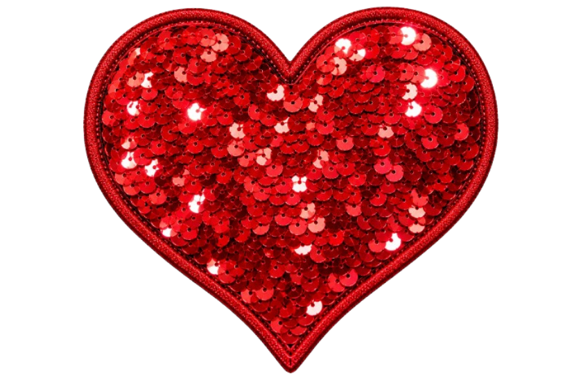 Single color sequin Patch
