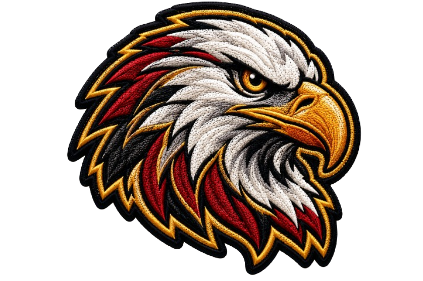 embroidered patches banner